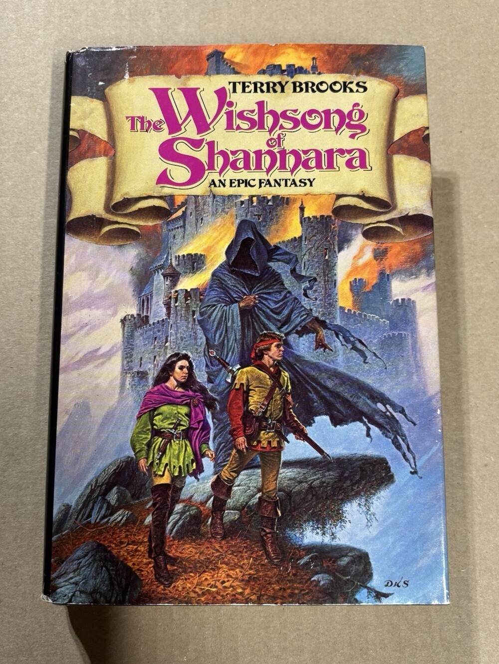 Terry Brooks The Wishsong of Shannara 1985 Hardcover Del Ray Ballantine Books